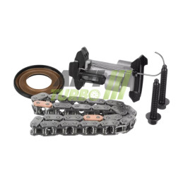 Pilns zobrata ķēdes komplekts - 8 mm sadales vārpsta - 1.5 HDi DV5R, 1638159880, 9823920080, 9828655380, 9830146880