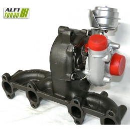 Hibridinis turbokompresorius 1.9 TDI 100 110 115 AG, 038253019D, 038253019E, 038253019N, 03G253014E, YM219G438AA, 713673-2, 4542