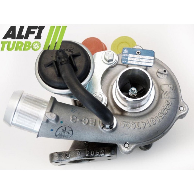 Turbo Hybride 1.4 HDi / D 54  pk 9661557480  Références Fabriquant:  54359700021, 54359800021, 54359880021, 54359900021