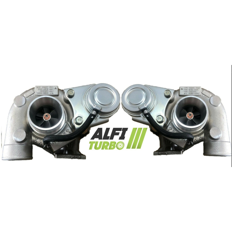 BI Turbina hibridinis Porsche 4.8 Stage 2 49389-00403 + 49389-0303