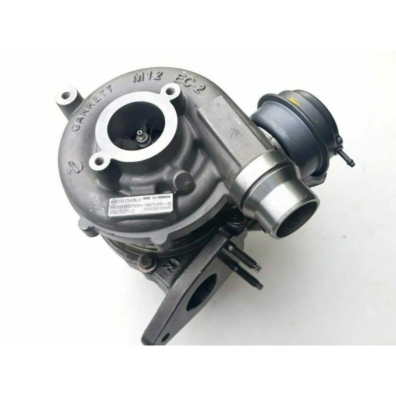 Turbó Renault 2.0 DCI 150 160 163 LE, 8200907199D, 8200907199B, 785437-0001, 785437-0002, 776928-0002,