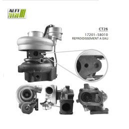 Turbo Toyota LANDCRUISER 3.4D 95 hj, 17201-58010, 1720158010