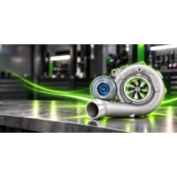 Turbo Híbrido y un Cartucho e híbrido de diésel y gasolina